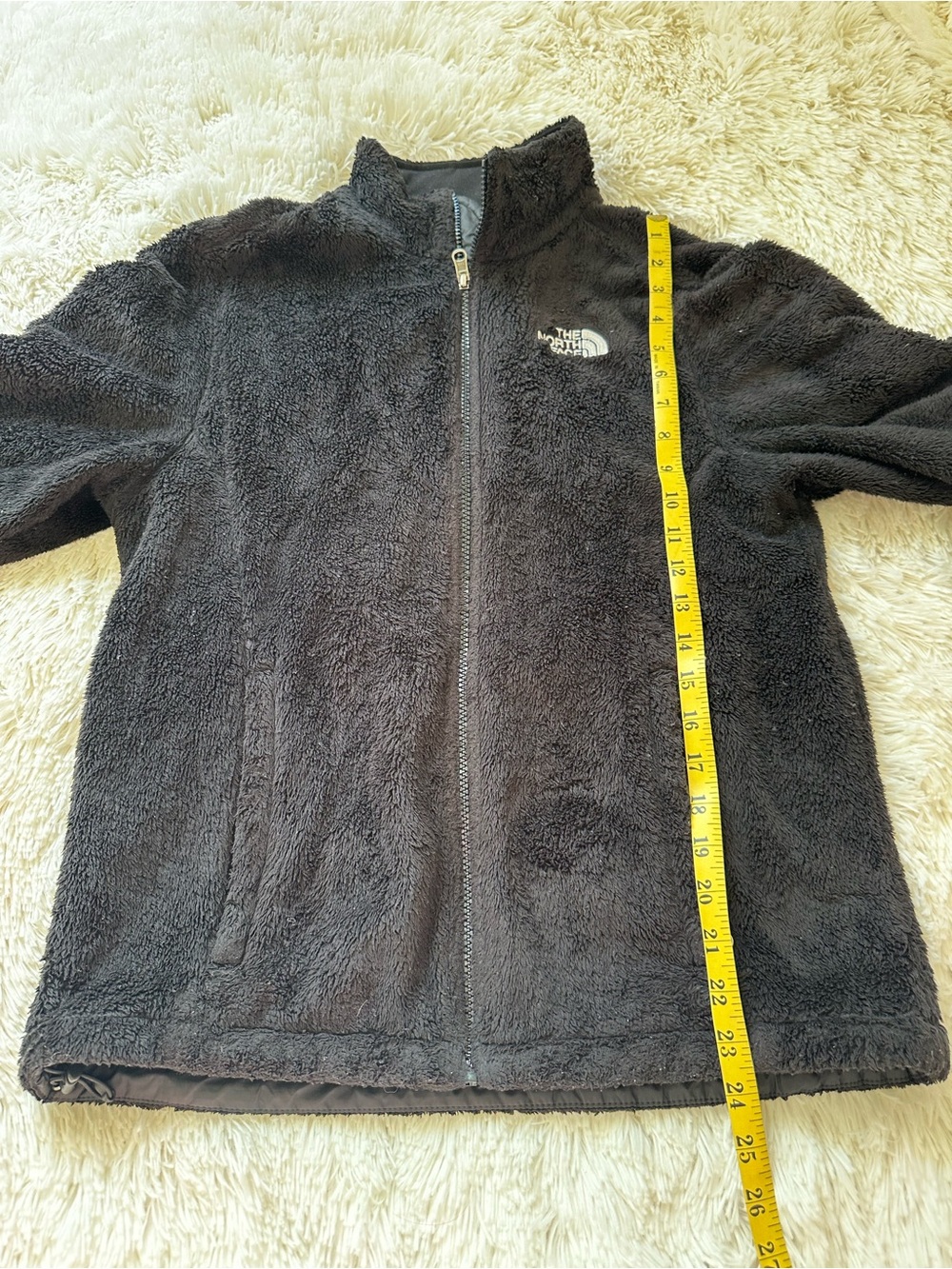 The North Face Black Full Zip Fleece Jacket Women's Medium Soft Cozy Outdoors